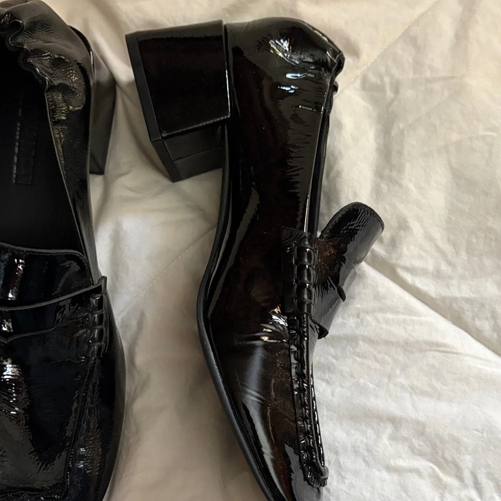 Women’s Black Loafers - Picture 2 of 4